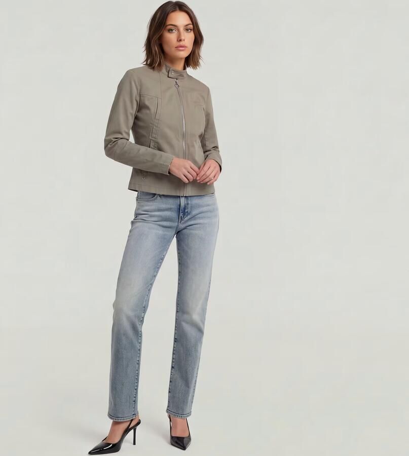 G-Star RAW Biker Jack Beige Dames - Foto 5