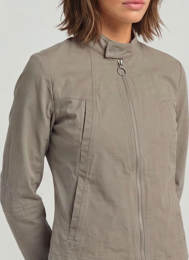 G-Star RAW Biker Jack Beige Dames - Foto 6