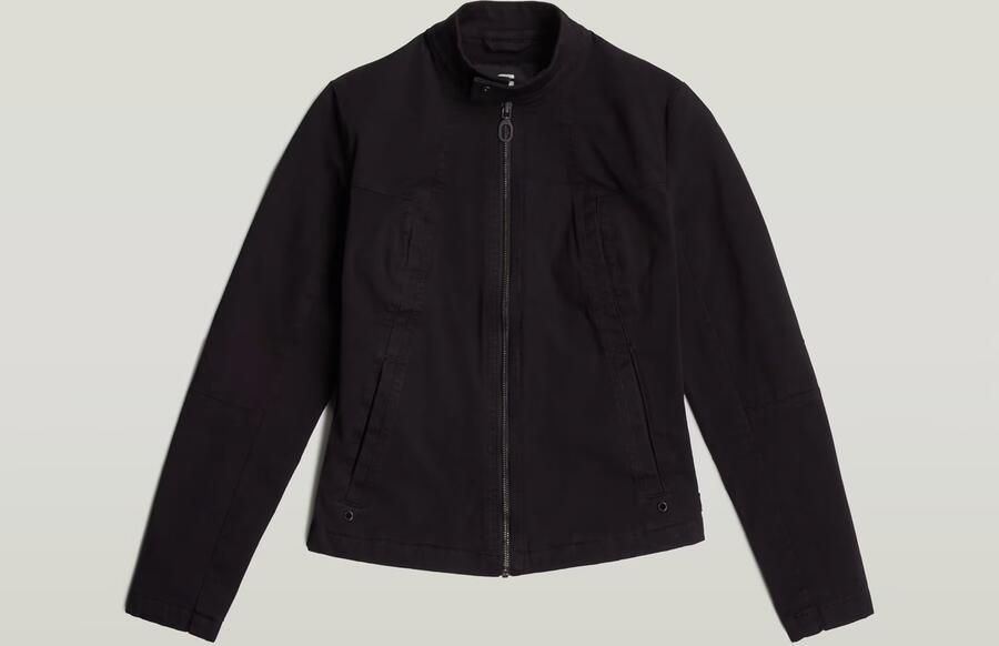 G-Star RAW Biker Jack Zwart Dames - Foto 6