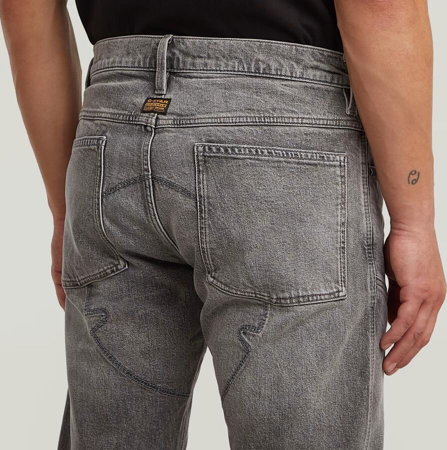 G-Star RAW Biker Patched Slim Jeans Grijs Heren - Foto 4