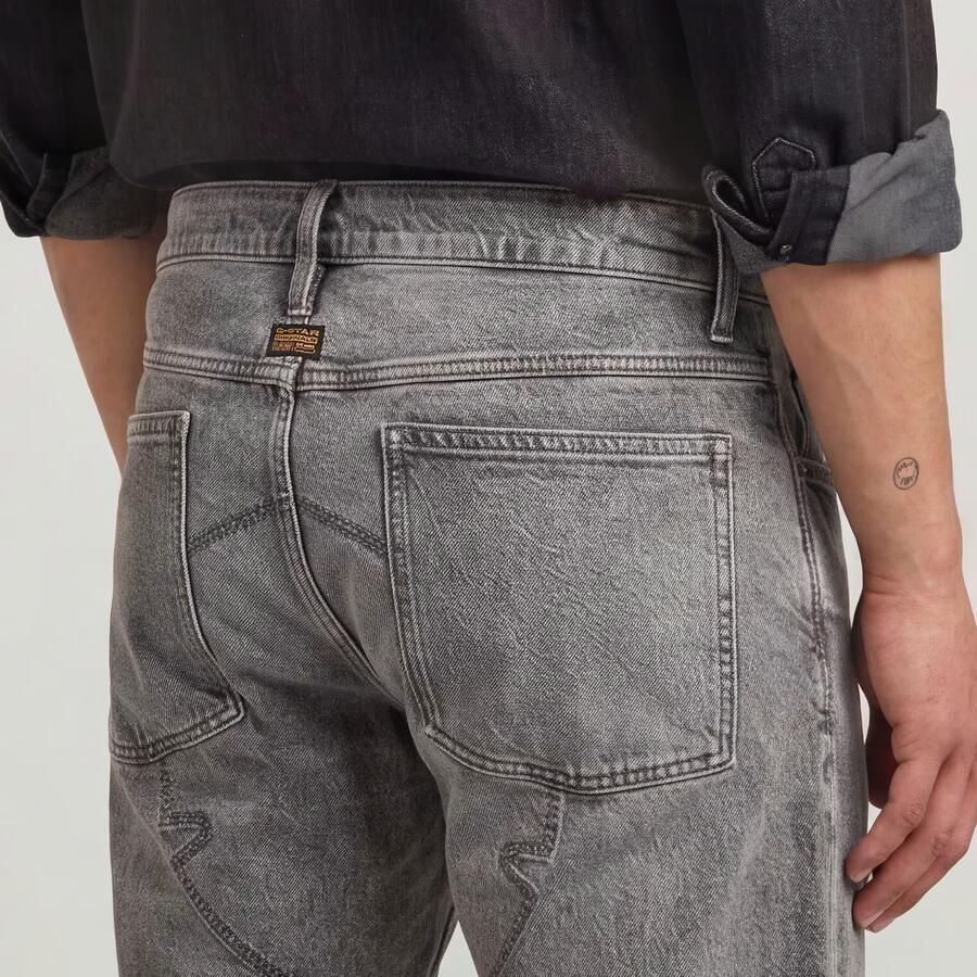 G-Star RAW Biker Patched Slim Jeans Grijs Heren - Foto 4