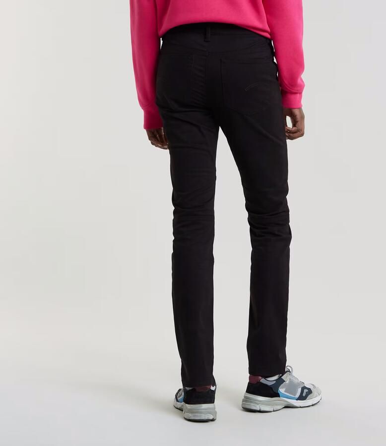 G-Star RAW Biker Skinny Broek Zwart Dames - Foto 6