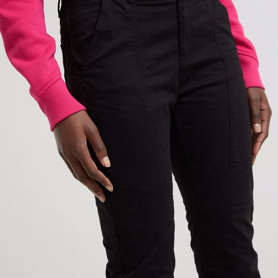 G-Star RAW Biker Skinny Broek Zwart Dames - Foto 3
