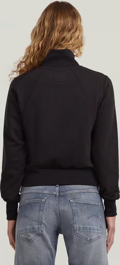 G-Star RAW Biker Slim Sweater Jacket Zwart Dames - Foto 7