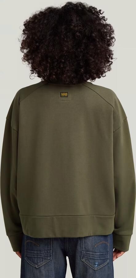 G-Star RAW Biker Zip Sweater Groen Dames - Foto 5