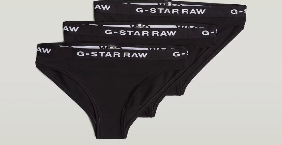G-Star RAW Bikini Slip Set Van 3 Zwart Dames - Foto 5