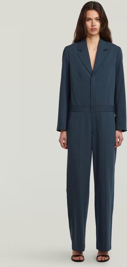 G-Star RAW Blazer Jumpsuit Donkerblauw Dames - Foto 5