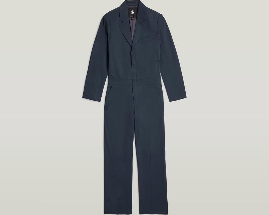 G-Star RAW Blazer Jumpsuit Donkerblauw Dames - Foto 4