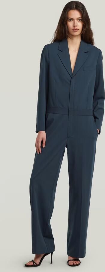 G-Star RAW Blazer Jumpsuit Donkerblauw Dames - Foto 7