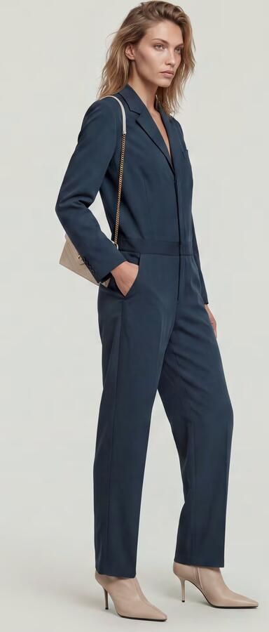 G-Star RAW Blazer Jumpsuit Donkerblauw Dames - Foto 6