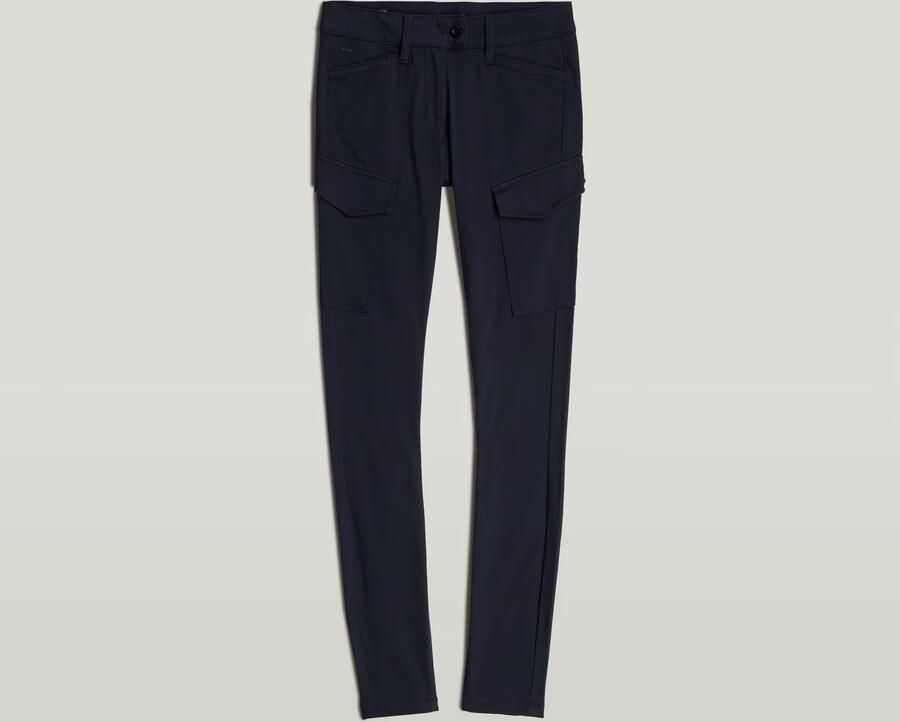 G-Star RAW Blossite G-Shape Army High Skinny Broek Donkerblauw Dames - Foto 7