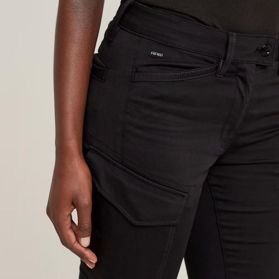 G-Star RAW Blossite G-Shape Army High Skinny Broek Zwart Dames - Foto 2