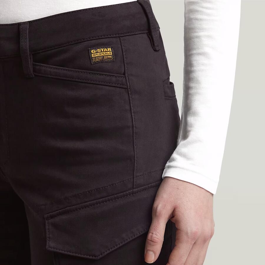 G-Star RAW Blossite G-Shape Army High Skinny Broek Zwart Dames - Foto 2