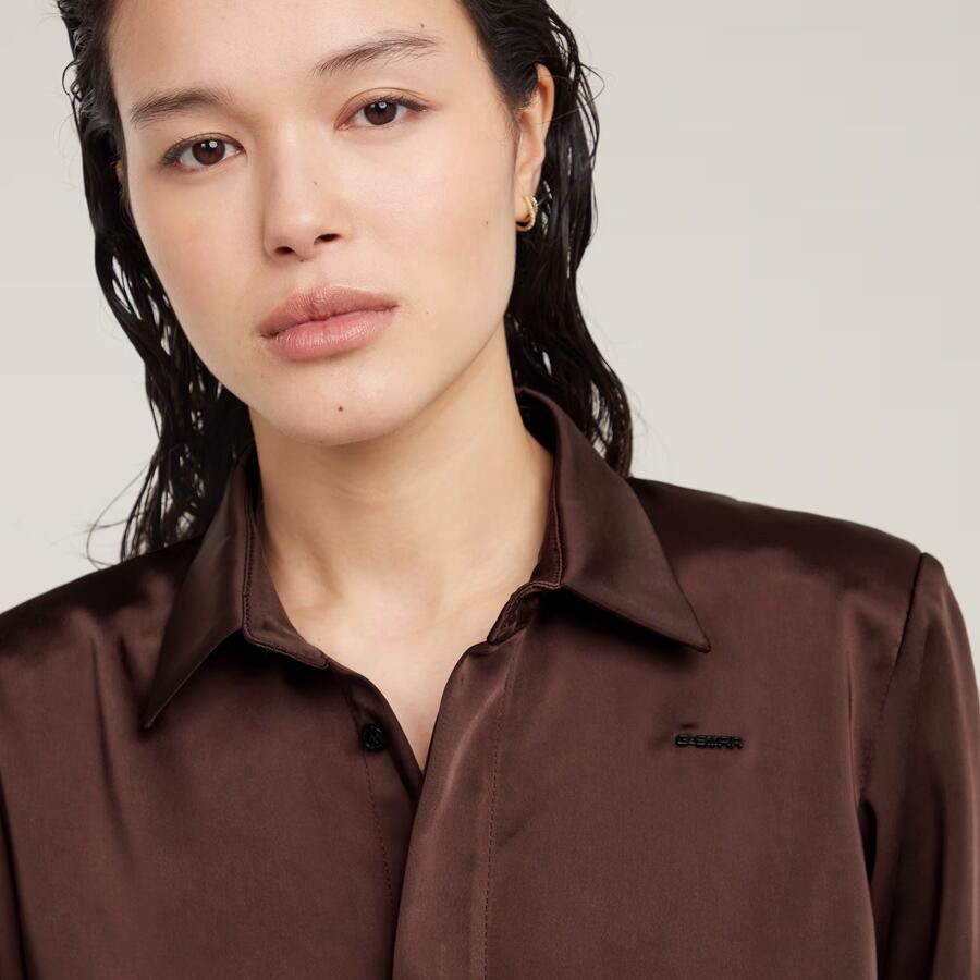 G-Star RAW Blouse Holiday Cropped Rood Dames - Foto 2