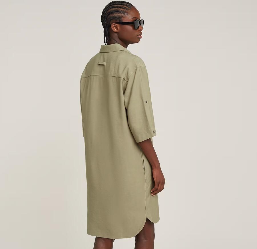 G-Star RAW Blousejurk Groen Dames - Foto 6