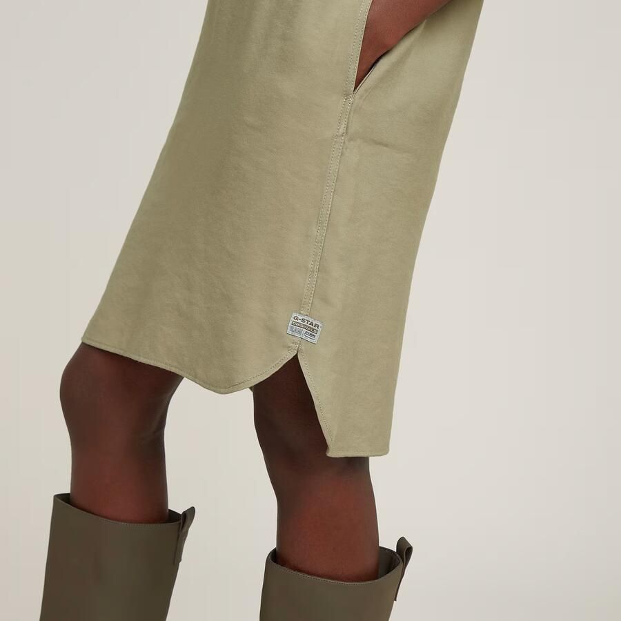 G-Star RAW Blousejurk Groen Dames - Foto 3