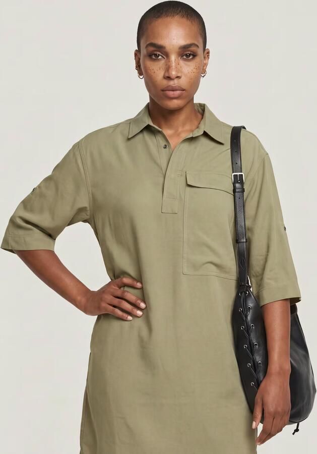 G-Star RAW Blousejurk Groen Dames - Foto 6
