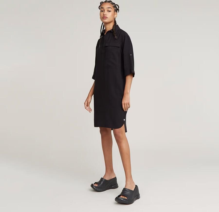 G-Star RAW Shirtjurk Shirt dress met oprolbare mouwen - Foto 7
