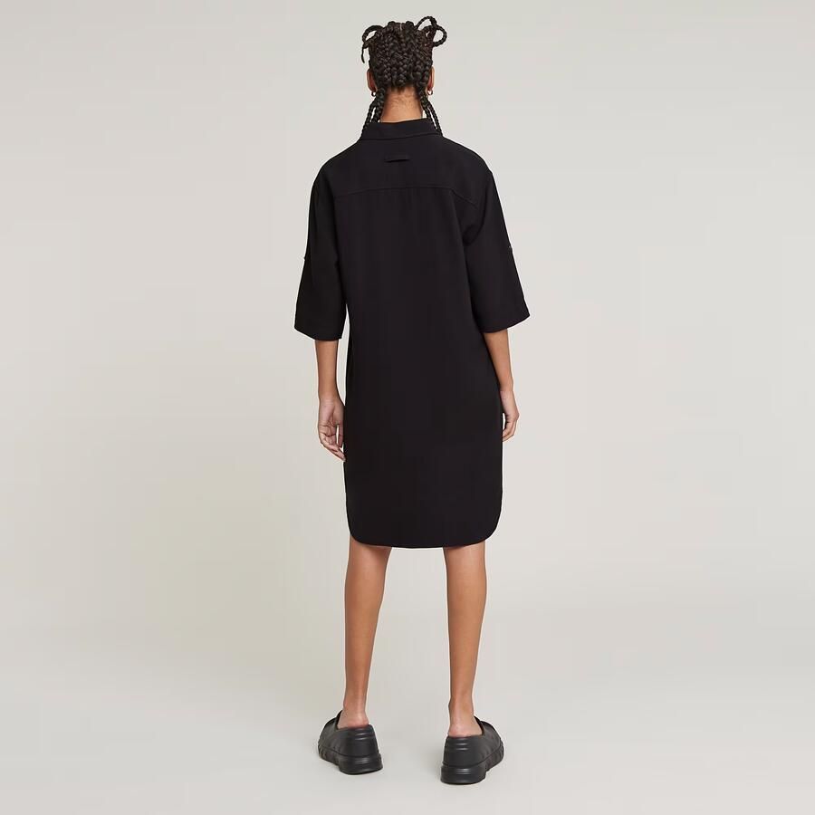 G-Star RAW Shirtjurk Shirt dress met oprolbare mouwen