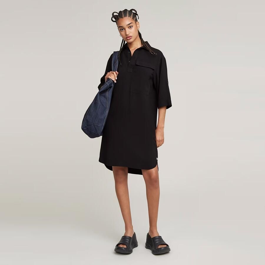 G-Star RAW Shirtjurk Shirt dress met oprolbare mouwen - Foto 2