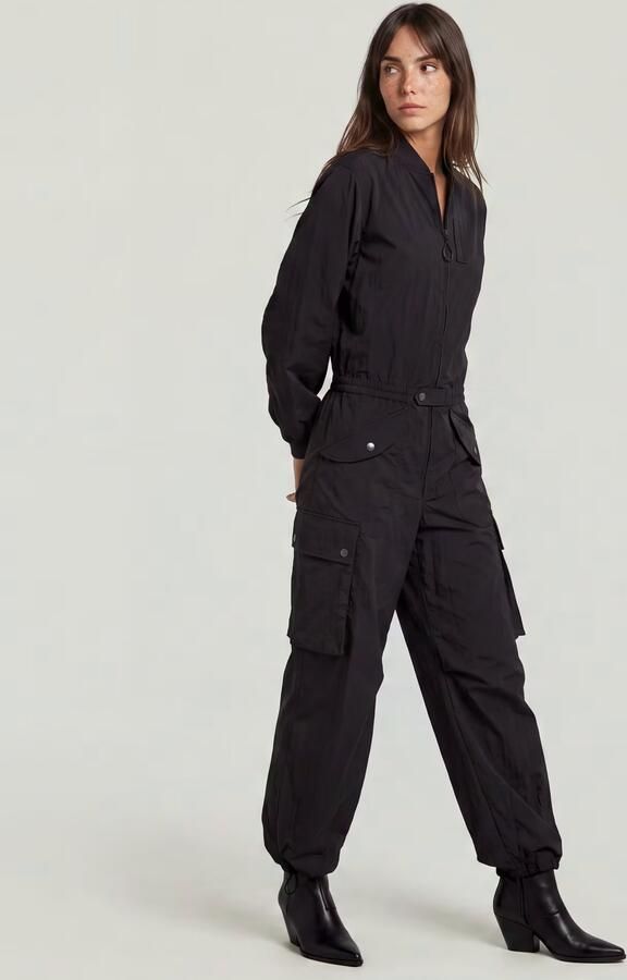 G-Star RAW Bomber Jumpsuit Zwart Dames - Foto 5