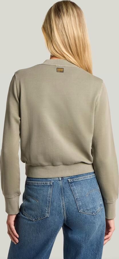 G-Star RAW Bomber T-Shirt Groen Dames - Foto 5