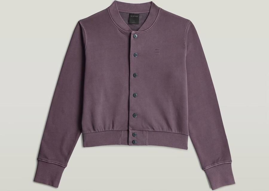 G-Star RAW Bomber T-Shirt Paars Dames