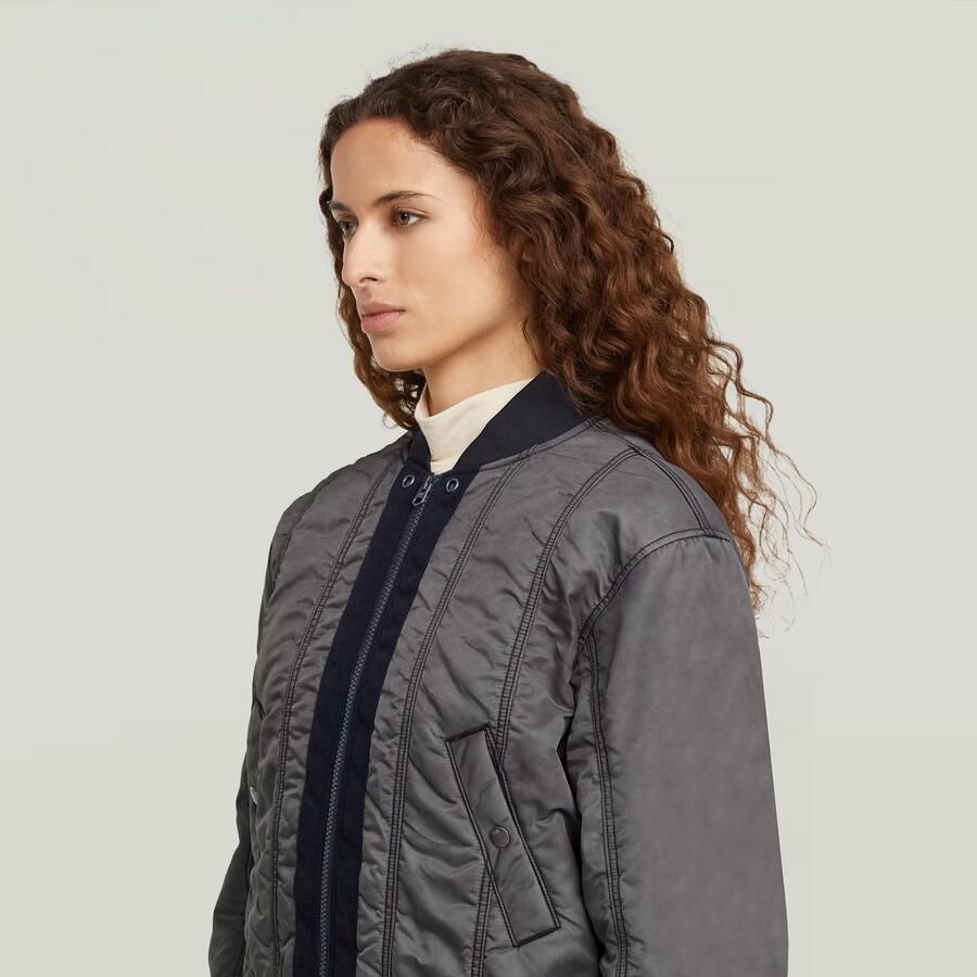 G-Star RAW Bomberjack Beige Dames - Foto 3