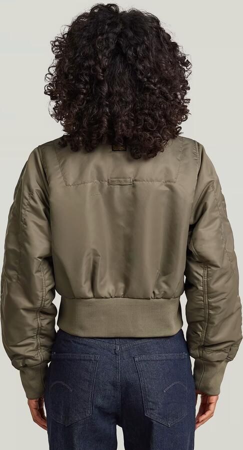 G-Star RAW Bomberjack Bruin Dames - Foto 5