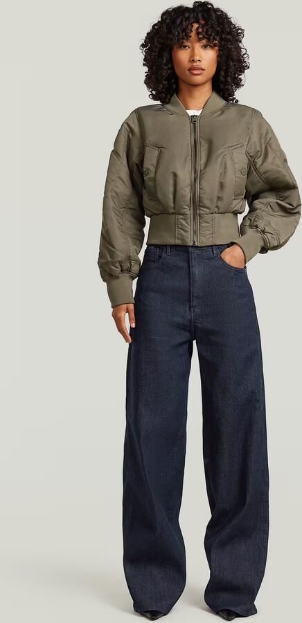 G-Star RAW Bomberjack Bruin Dames - Foto 7