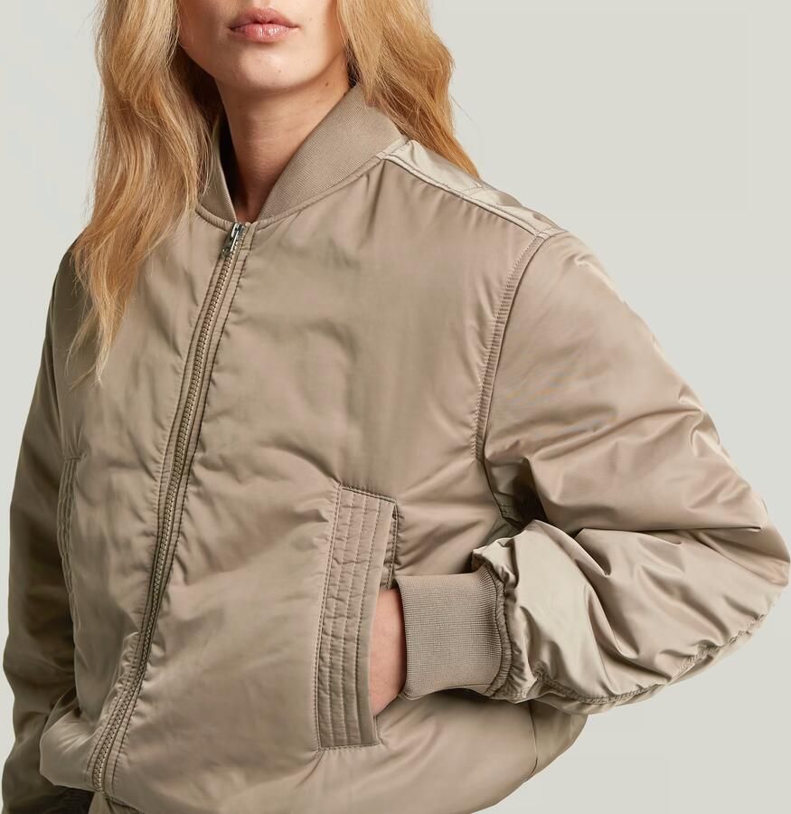 G-Star RAW Bomberjack Bruin Dames - Foto 3