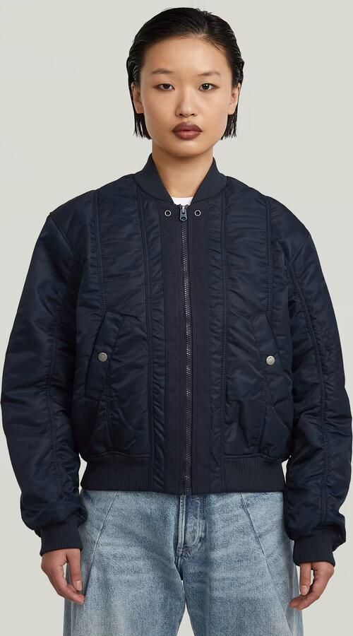 G-Star Raw Bomberjack met opstaande kraag en steekzakken