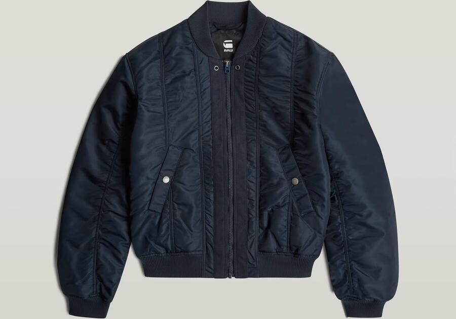 G-Star Raw Bomberjack met opstaande kraag en steekzakken - Foto 5