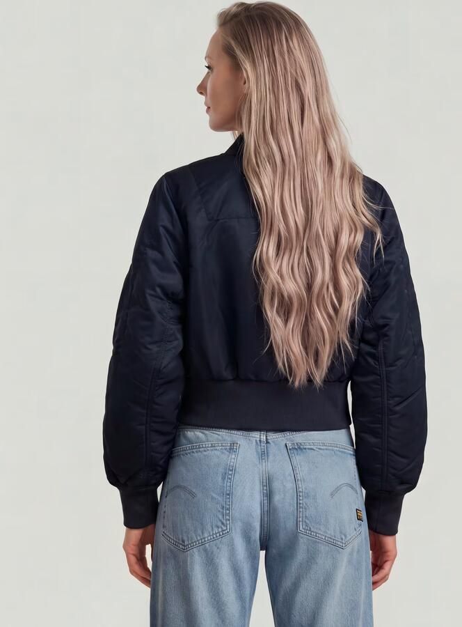 G-Star RAW Bomberjack Donkerblauw Dames - Foto 6