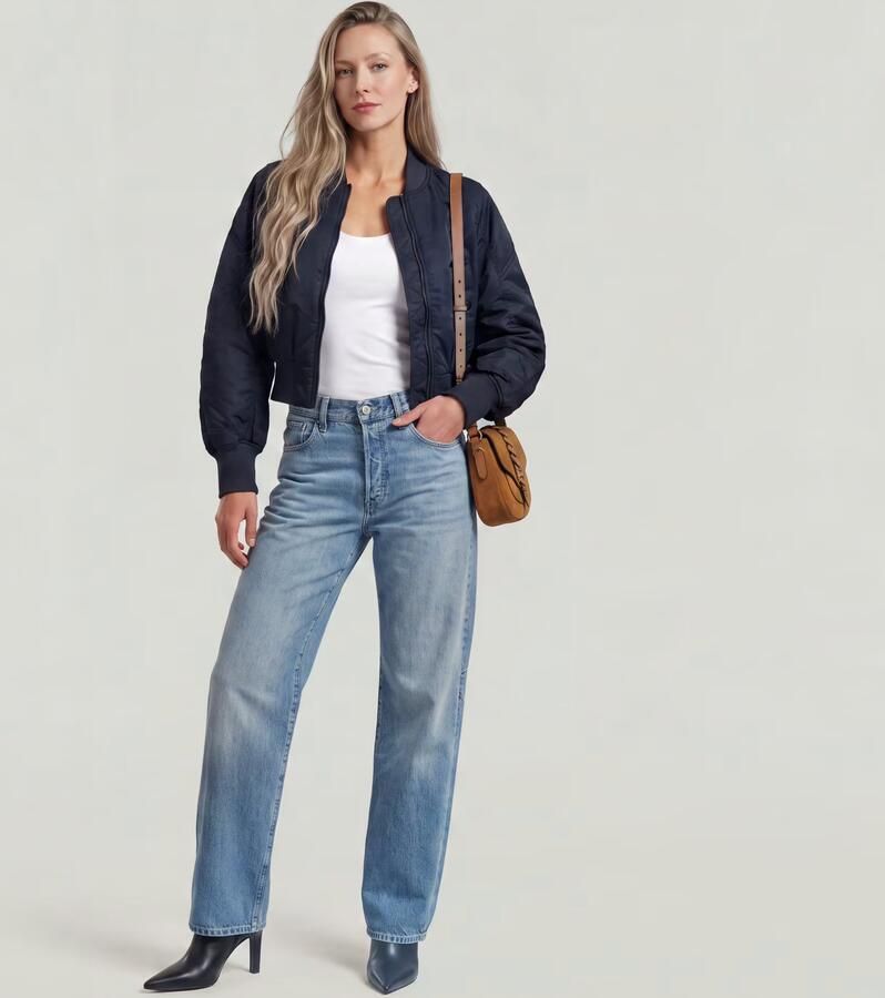 G-Star RAW Bomberjack Donkerblauw Dames - Foto 3