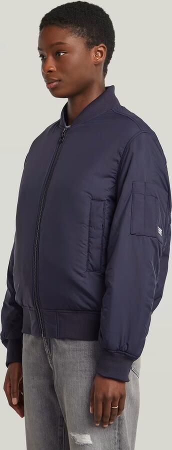G-Star RAW Bomberjack Gewatteerd Donkerblauw Dames - Foto 6