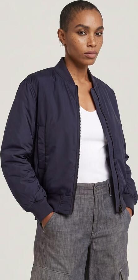 G-Star RAW Bomberjack Gewatteerd Donkerblauw Dames - Foto 6