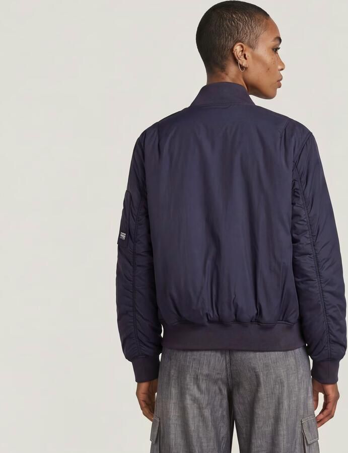 G-Star RAW Bomberjack Gewatteerd Donkerblauw Dames - Foto 5