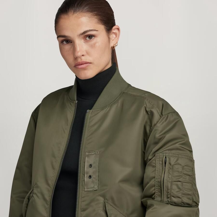G-Star RAW Bomberjack Long Groen Dames