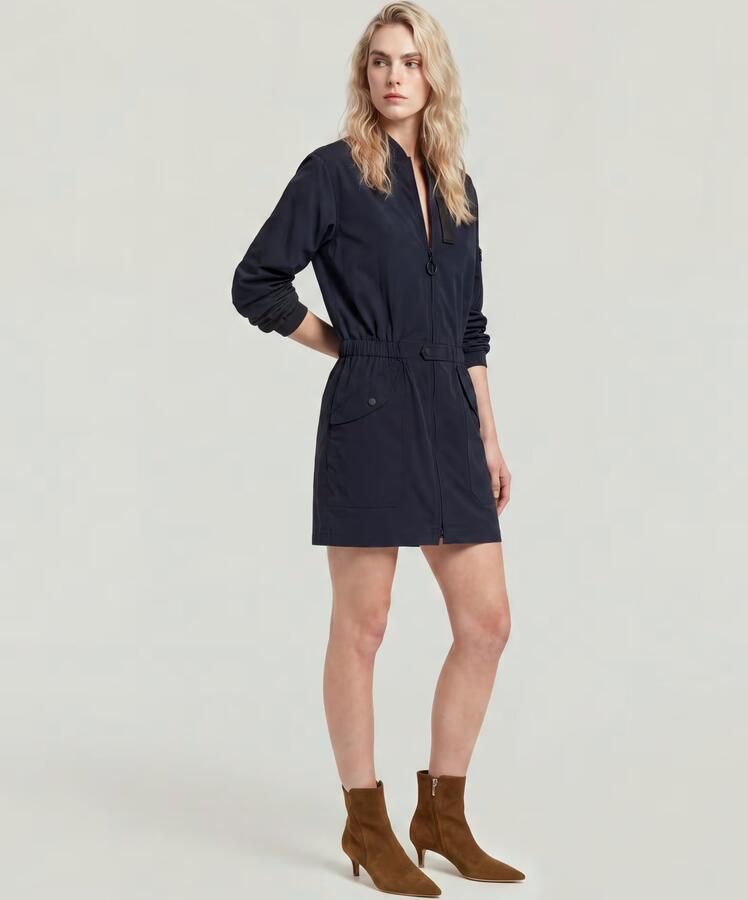 G-Star RAW Bomberjurk Donkerblauw Dames - Foto 4