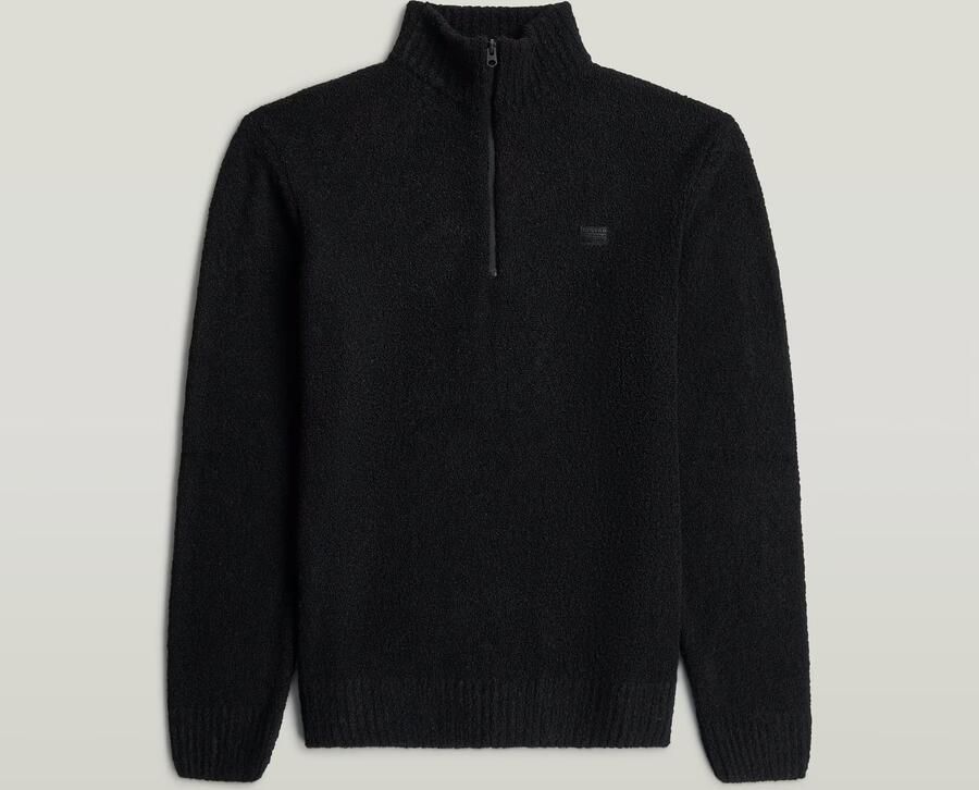 G-Star RAW Boucle Skipper Gebreide Trui Zwart Heren - Foto 4