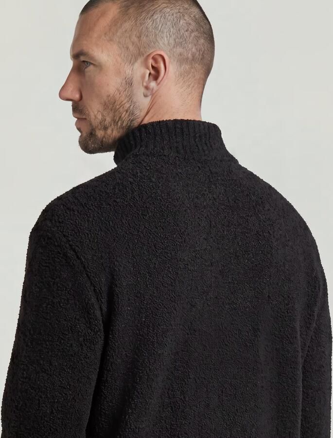 G-Star RAW Boucle Skipper Gebreide Trui Zwart Heren - Foto 5