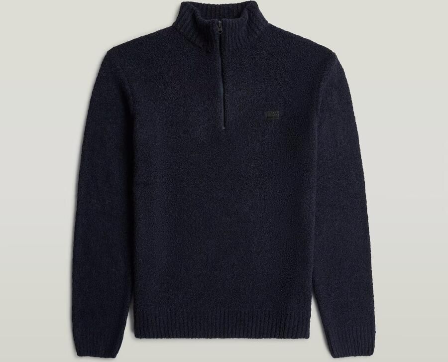 G-Star RAW Boucle Skipper Knit Donkerblauw Heren - Foto 5