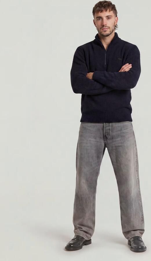 G-Star RAW Boucle Skipper Knit Donkerblauw Heren - Foto 8