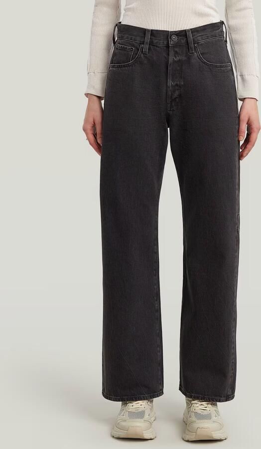 G-Star Raw Straight Jeans D25372-D772 BOWEY 3D-G756 WORN IN BLACK OBSIDIAN - Foto 5