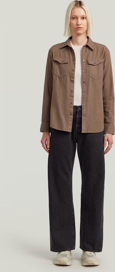 G-Star Raw Straight Jeans D25372-D772 BOWEY 3D-G756 WORN IN BLACK OBSIDIAN - Foto 4