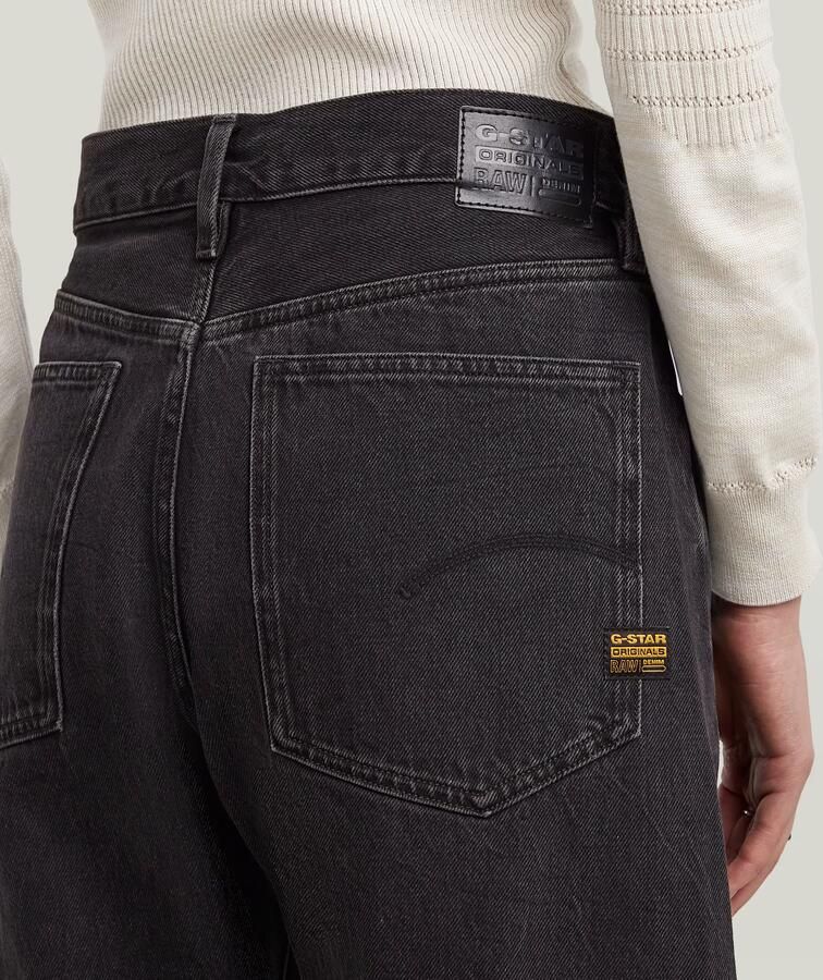 G-Star Raw Straight Jeans D25372-D772 BOWEY 3D-G756 WORN IN BLACK OBSIDIAN