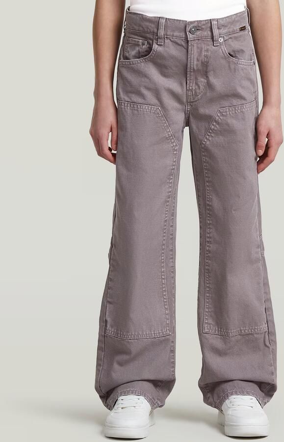 G-Star RAW Bowey 3D Carpenter Loose Broek voor meisjes Grijs meisjes
