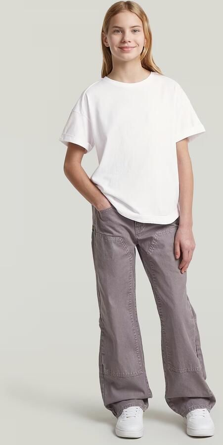 G-Star RAW Bowey 3D Carpenter Loose Broek voor meisjes Grijs meisjes - Foto 5