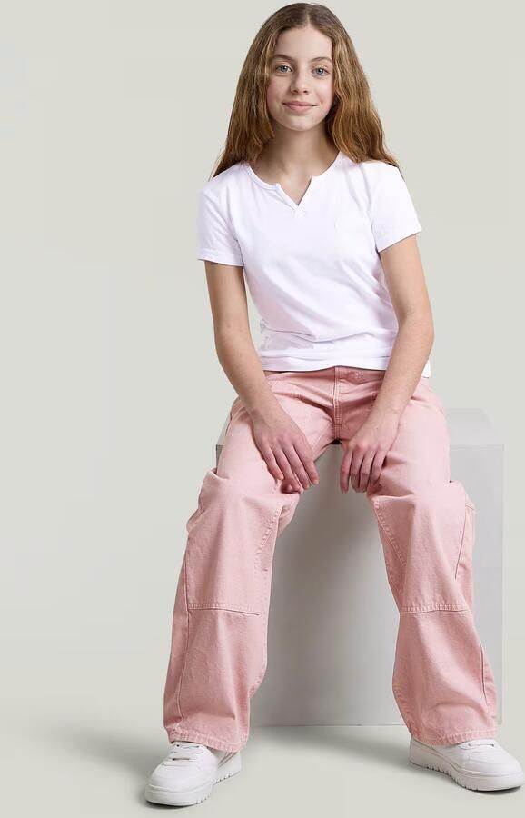G-Star RAW Bowey 3D Carpenter Loose Broek voor meisjes Roze meisjes - Foto 5